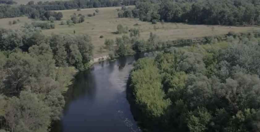 Water content of the river