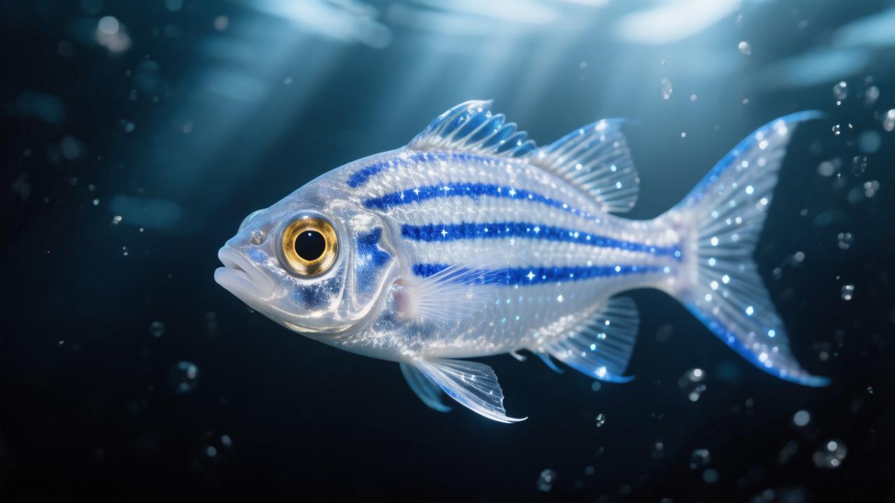 Five-lined constellation fish