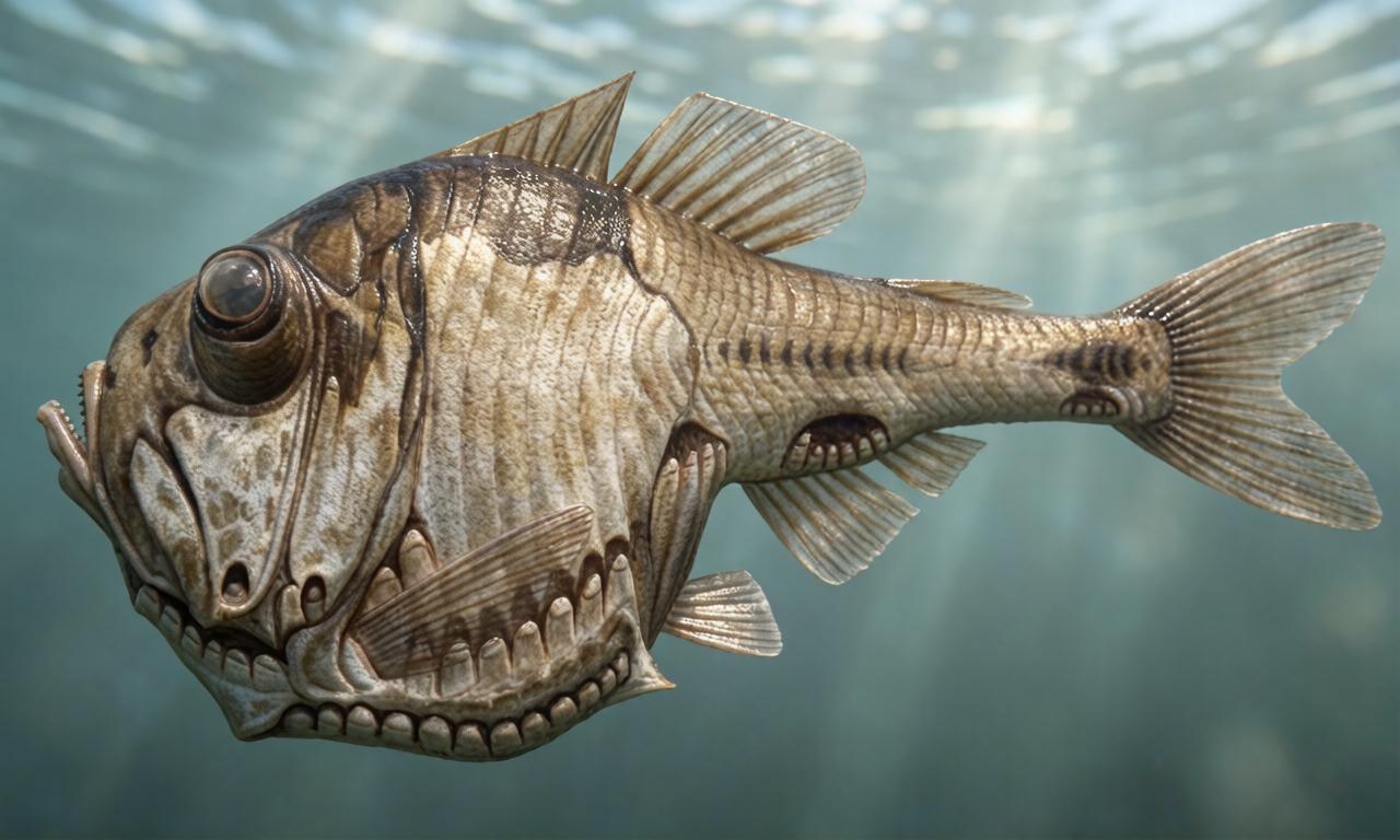 Half-naked hatchetfish